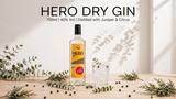 Rượu Gin HERO Dry Gin 700ml 40% Vol - SEVCO Vietnam - Botanical Fresh