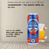 Bia Vàng Đức Kauerndorfer Lager 5,4% 500ml - Bia Đức Seit 1871 Thùng 24 Lon Nhập Khẩu