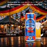 Bia Vàng Đức Kauerndorfer Lager 5,4% 500ml - Bia Đức Seit 1871 Thùng 24 Lon Nhập Khẩu