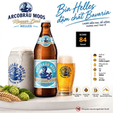 Bia Đức Arcobräu Moos Mooser Liesl Helles 5.2% - Thùng 20 Chai 500ml - Nhập Khẩu Đức - Lager Bavaria 1567