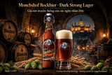 [Thùng 20 Chai] Bia Đức Mönchshof Bockbier 5,4% - Bia Nâu Bock - Dark Strong Lager Nhập Khẩu Đức - Chai 500ml Nút Bật Cổ Điển