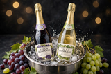 Nước Nho Có Ga Villa Romanio Úc - Sparkling Grape Juice Không Cồn 750ml - Vị Nho Đỏ / Nho Trắng
