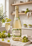 Nước Nho Trắng Có Ga Villa Romanio Úc 750ml - Sparkling White Grape Juice Không Cồn - Product of Australia