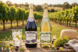 Nước Nho Có Ga Villa Romanio Úc - Sparkling Grape Juice Không Cồn 750ml - Vị Nho Đỏ / Nho Trắng