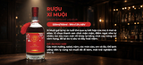 Rượu Xí Muội Spiced Apricot Liqueur 530ml - Rượu Mơ Ô Mai Atiso Ngâm Thủ Công - Quà Biếu Tết