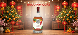 Rượu Kim Quất 530ml - Kumquat Liqueur - Rượu Quất Vàng Hưng Yên Ngâm Mật Ong Thủ Công - Quà Biếu Tết