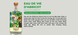 Rượu Mơ Eau De Vie D'Abricot 45% 530ML - Tinh Chất Mơ Mộc Châu - Rượu Mạnh Thủ Công