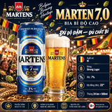 [CHÍNH HÃNG] Bia Martens 7,0% Bỉ - Extra Pilsener - Lon 500ml - Thùng 24 Lon - Nhập Khẩu Bỉ