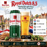[CHÍNH HÃNG] Bia Royal Dutch 8,5% Hà Lan - Strong Lager Lon 500ml - Thùng 24 Lon - Nhập Khẩu Hà Lan