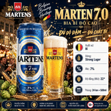 [CHÍNH HÃNG] Bia Martens 7,0% Bỉ - Extra Pilsener - Lon 500ml - Thùng 24 Lon - Nhập Khẩu Bỉ