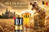 Bia Bỉ O.J Khủng Long Bạo Chúa 12% Thùng 24 Lon x 330ml - Strong Lager Nhập Khẩu Bỉ - Premium Strong Beer