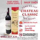 Vang Đà Lạt CHATEAU CLASSIC 12% 750ml