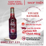 Nước Trái Cây Lên Men VIVAZZ SANGRIA LIGHT 4% 275ml