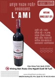 Rượu Vang Đỏ Pháp L'AMI Bordeaux 2021 Merlot Cabernet Sauvignon 14.5% 750ml - Vang Pháp Nhập Khẩu