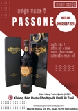 Rượu Vang Đỏ Ý PASSONE Puglia 15% 750ml