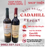 Vang Đà Lạt CADAHILL EXPORT 13% 750ml