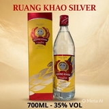 Rượu Ruang Khao Silver 700ml - 35% Vol - White Spirits Thái Lan