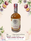 Rượu Chanh Leo Đà Lạt 530ML 21% - Passion Fruit Liqueur - MẦM Craft