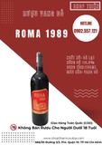 Vang Đỏ ROMA 1989 14.5% 750ml