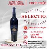 Vang Đà Lạt Chateau Dalat Selection Đỏ 12% 750ml