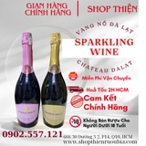 Rượu Vang Nổ Khai Vị Đà Lạt Champgne Chateau Dalat Sparkling 11% 750ml