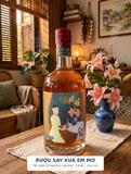 Rượu Mơ Em Mơ 530ML 23% - The Apricot Maiden Liqueur - MẦM
