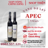 Vang Đà Lạt Đỏ APEC 12% 375ml
