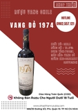 Vang Đỏ Chile 1974 13.5% 750ml