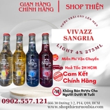 Nước Trái Cây Lên Men VIVAZZ SANGRIA LIGHT 4% 275ml