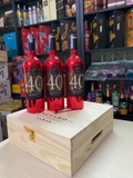 Combo 3 chai Vang. Ý 40 Quaranta Appassimento 750ml- Chai Đỏ- Tặng kèm Hộp gỗ