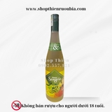 Vang Trái Cây Nhẹ Độ VIVAZZ SANGRIA 7% 750ml- Nho Trắng( Nho xanh)