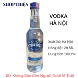 Vodka Hà Nội 29.5 Độ - Chai 300ml HALICO
