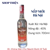 Rượu NẾP MỚI Hà Nội 40% 700ml