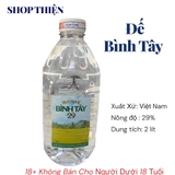 Rượu Đế Bình Tây 29 Độ Can 2 Lít - Đặc Sản Miền Tây Chính Gốc