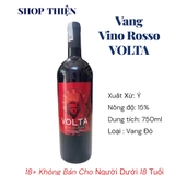 Rượu Vang Đỏ Ý VOLTA VINO ROSSO 15% 750ml