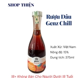 Rượu DÂU GENZ CHILL 15% 375ml