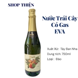 Mua Nước Trái Cây Có Gas EVA 750ml nhập khẩu Tây Ban Nha tại Shop Thiện. 4 vị: EVA Gold, Nho Đỏ, Nho Trắng, Đào. 0% cồn, vị ngon sang trọng thay thế rượu vang. Giao nhanh toàn quốc.