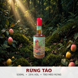 Rượu Rừng Táo 530ml 25% Vol - Mầm Craft Distillery - Táo Mèo Rừng Tây Bắc - Rượu Quả Đặc Sản - Vị Chát Ngọt Đậm