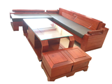 Ghế kim cương góc gỗ gõ đỏ - MSP: GKCGG350
