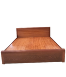 Giường kẻ gỗ lát - MSP: GKL70