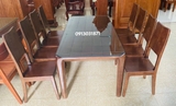 BÀN GHẾ ĂN GỖ SỒI . MSP : BGA145