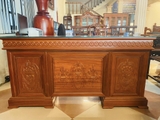 BÀN LÀM VIỆC 1M6 GỖ GÕ ĐỎ . MSP: BLV135