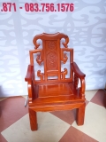Ghế Như ý gỗ gõ đỏ  - MSP: NYb7