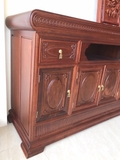 Tủ ti vi đơn gỗ gụ - MSP: TTVĐG108