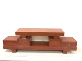 Kệ Vuông 237cm gỗ gõ đỏ - MSP: KVG155