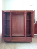 Tủ 4 buồng soi đũa cánh chớp gỗ lát - MSP: T4BSĐCCL96