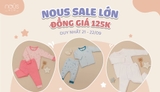 NOUS SALE LỚN ĐỒNG GIÁ 125K DUY NHẤT 21-22/09