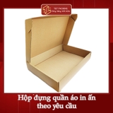 30x20x5 Hộp Carton Nắp Cài In Theo Yêu Cầu