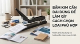 Bấm Kim Cần Dài Dùng Để Làm Gì? Cách Chọn Loại Phù Hợp
