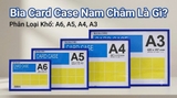 Bìa Card Case Nam Châm Là Gì? Phân Loại Khổ A5, A4, A3